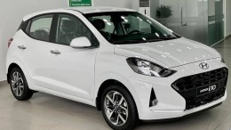 Hyundai i10 số tự động giá cực tốt, Sẵn xe giao ngay, hỗ trợ vay 85%