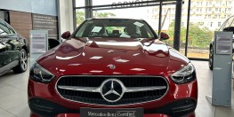 Bán xe ô tô Mercedes-Benz C200 Avantgarde 2022 màu đỏ siêu lướt chính hãng