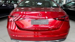 Bán xe ô tô Mercedes-Benz C200 Avantgarde 2022 màu đỏ siêu lướt chính hãng