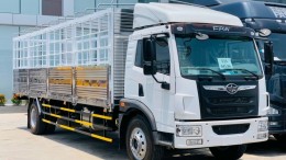  Xe ô tô tải thùng FAW 8 tấn 3 có thùng dài 8 mét 2 hàng mới năm 2021