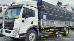 Xe ô tô tải hãng FAW 8 tấn 3 với thùng bạt dài 8m2 năm 2021