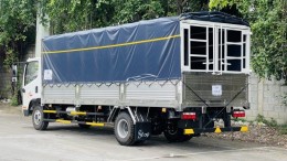 Xe ô tô tải Faw Tiger 8 tấn có thùng bạt dài 6m2 năm 2021