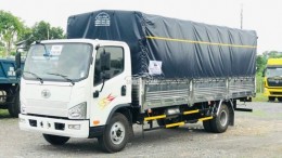 Xe tải 8 tấn hãng  Faw Tiger có thùng dài 6m2 thùng mui bạt sản xuất năm 2021