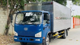 Xe tải giá rẻ Faw Tiger thùng kín 6m2 năm 2021 trọng tải 8 tấn