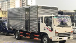 Bán xe tải JAC N650Plus thùng kín 6m2 máy Cummins bảo hành 5 năm 