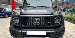 Mercedes G63 AMG sản xuất 2021, lăn bánh 1 vạn km, xe đẹp như mới.