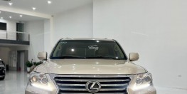 Bán Lexus LX570 nhập Mỹ, Model 2013 màu vàng cát, xe cực đẹp.